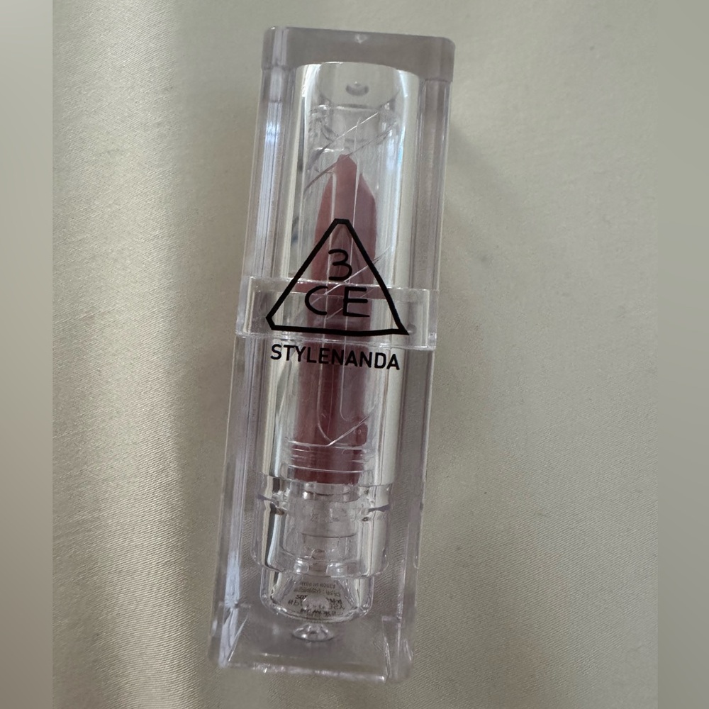 New 3CE Stylenanda soft matte lipstick pale rosy